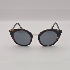 Di Valdi DV-0151 Tortoise Cat Eye Sunglasses – Handmade + Soft Case